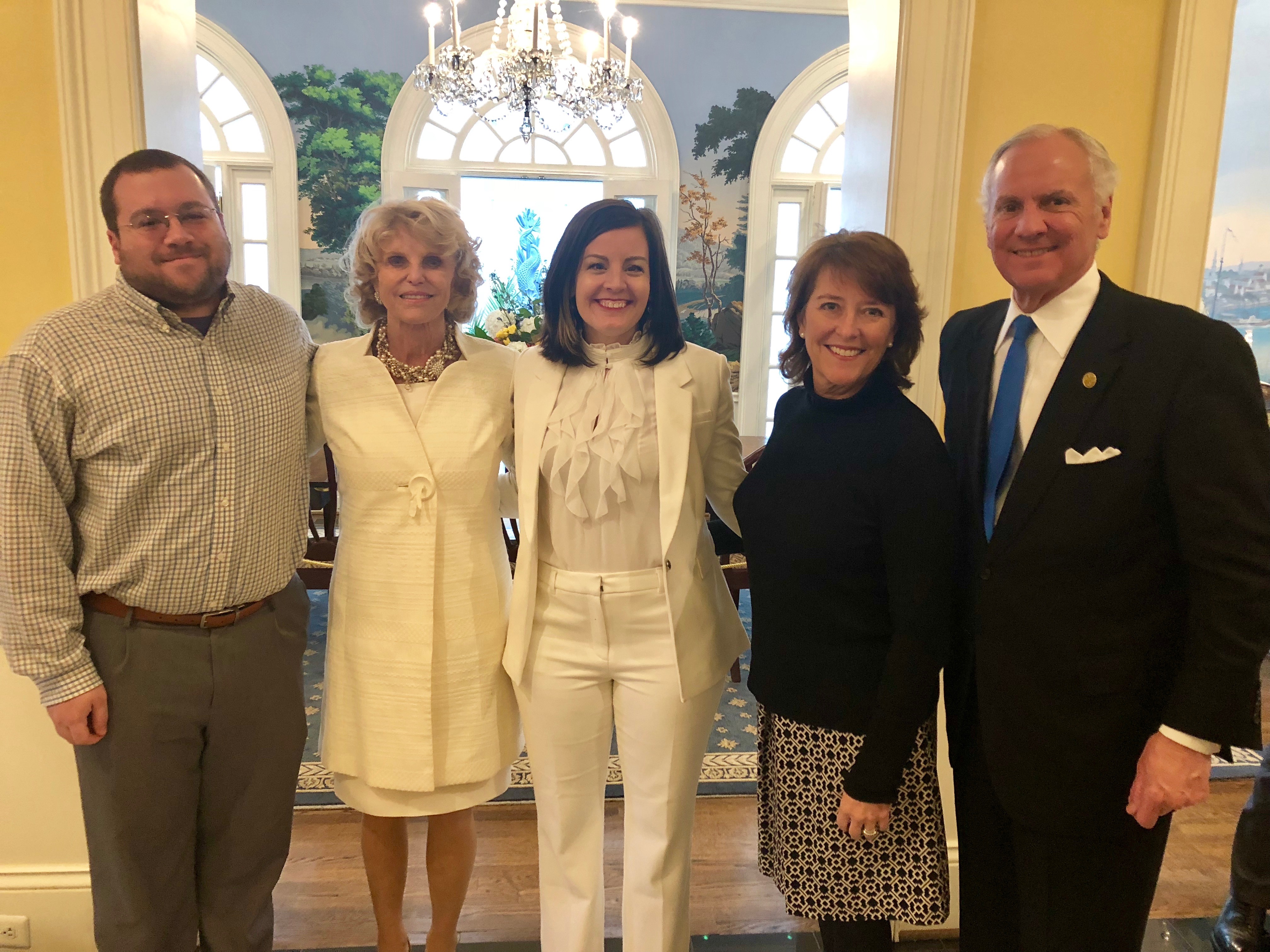 Nonprofit Leaders with the Governor