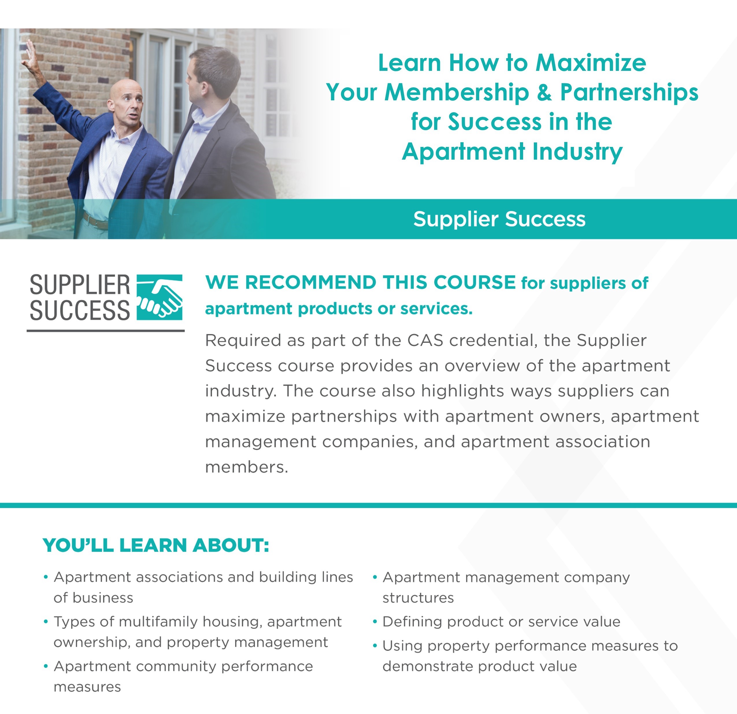 supplier success flyer