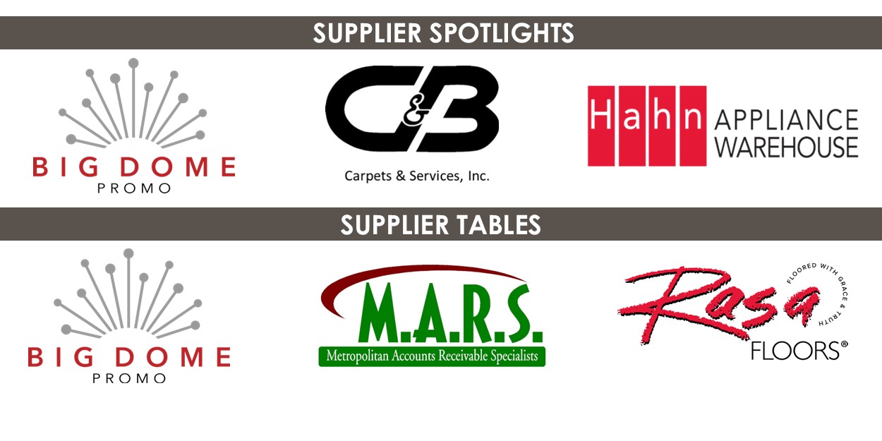 supplier spotlight and table logos