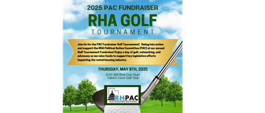 2025 RHA P.A.C. Fundraiser Golf Tournament