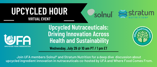 Upcycled Nutraceuticals: Driving Innovation Across Health and Sustainability