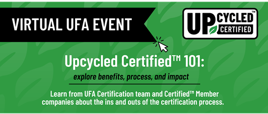 Upcycled Certified™ 101: explore benefits, process, and impact