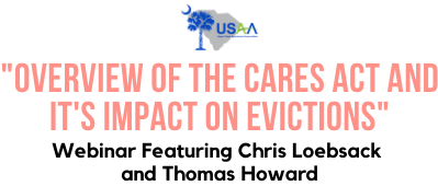 "Overview of the CARES Act and Its Impact on Evictions" - Webinar