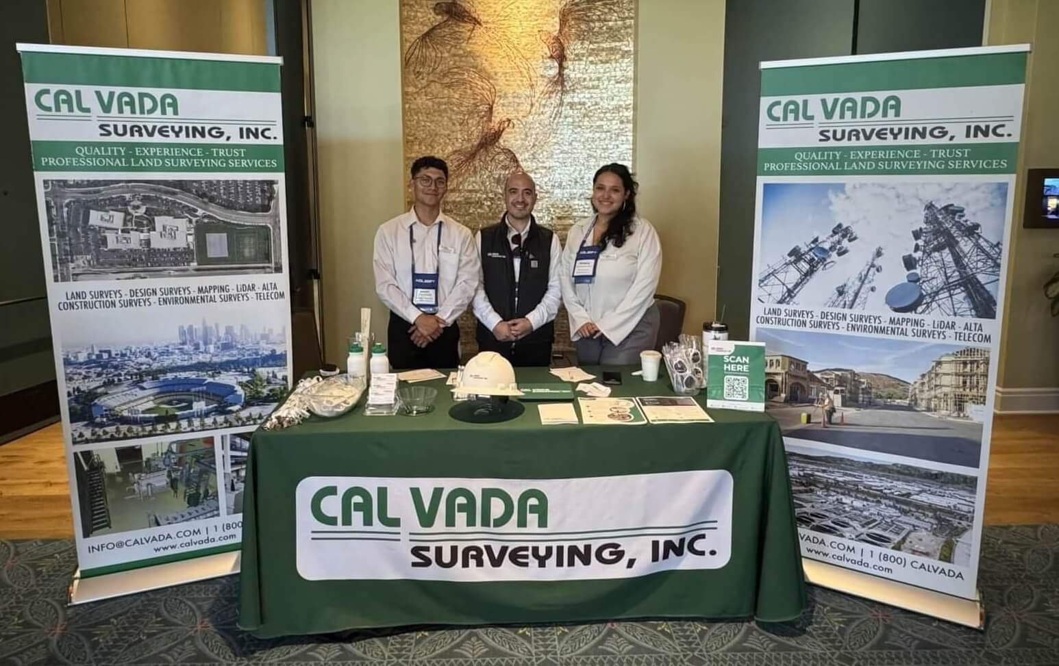 UWI Conference Exhibitor Table