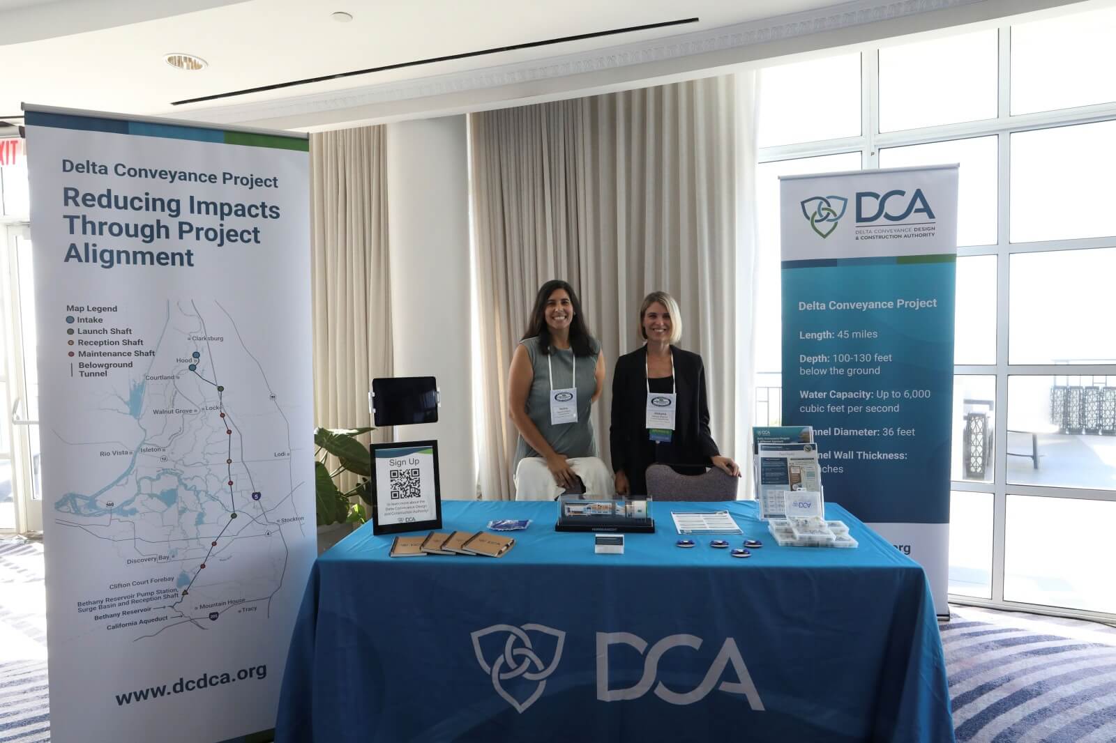 UWI Conference Exhibitor Table