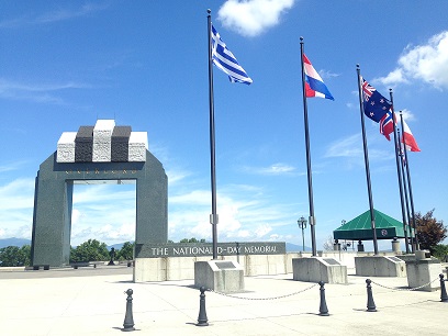 The National D Day Memorial Dedicated By President Bush On June 6 2001 Pays Tribute To The Allied Forces Who Took Part In The Invasion Of Normandy On The National D Day Memorial Dedicated By President Bush On June 6 2001 Pays Tribute To The Allied Forces Who Took Part In The Invasion Of Normandy On