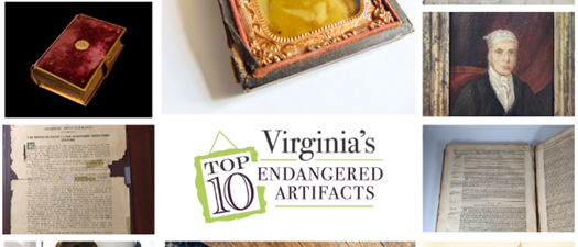 Top 10 Endangered Artifacts Reception