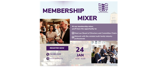 General Membership Meeting & Mixer