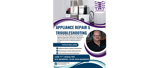 Appliance Repair & Troubleshooting Workshop