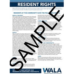 Resident Rights Poster