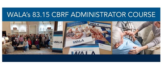 83.15 CBRF Administrator Course - October 2022 