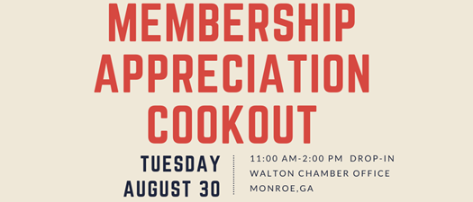 Membership Appreciation Cookout