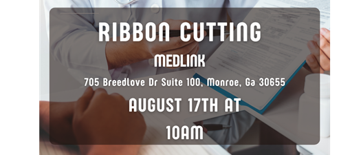 Ribbon Cutting for Medlink