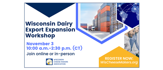 Wisconsin Dairy Export Workshop