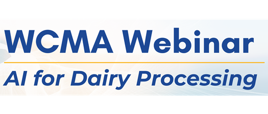 WCMA Webinar: AI for Dairy Processing