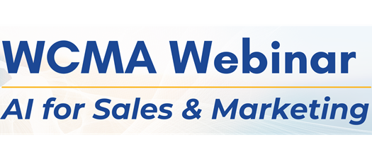 WCMA Webinar: AI for Sales & Marketing