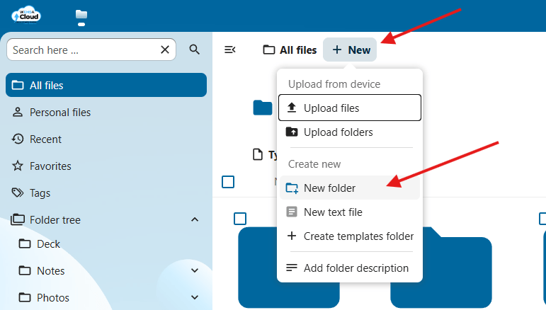 Share icon in WEMSA Cloud
