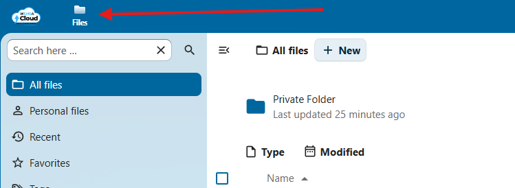 WEMSA Cloud file views
