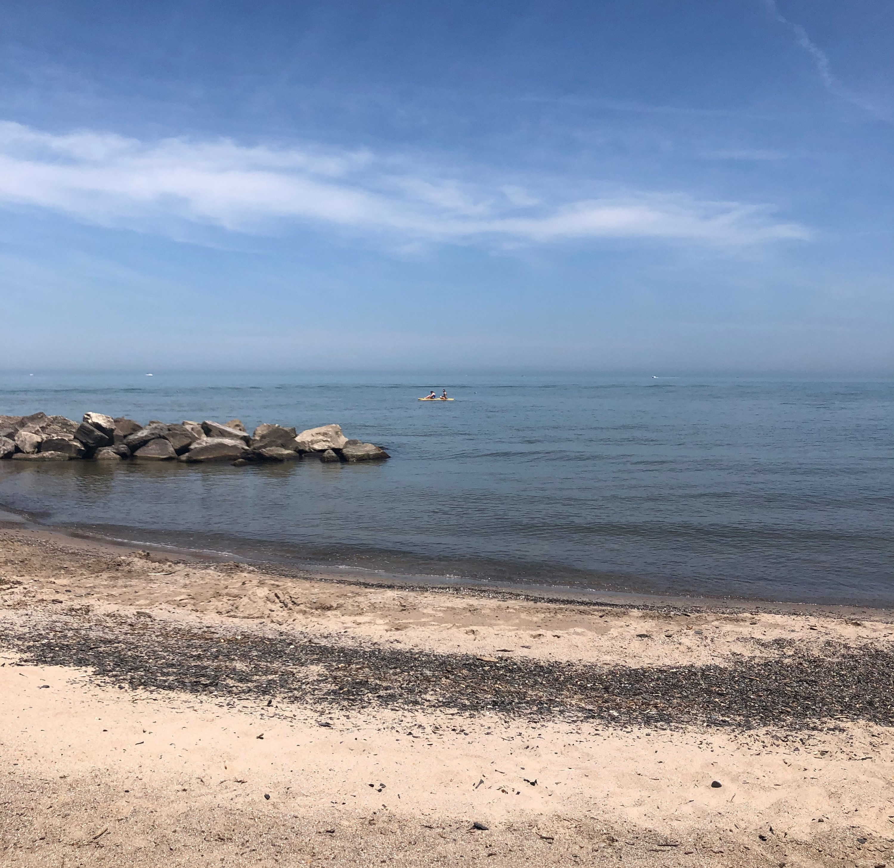 View of Lake Erie in Vermilion