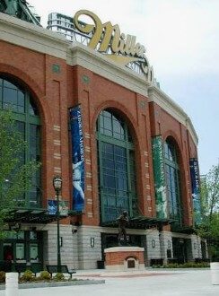 Miller Park Stadium Front