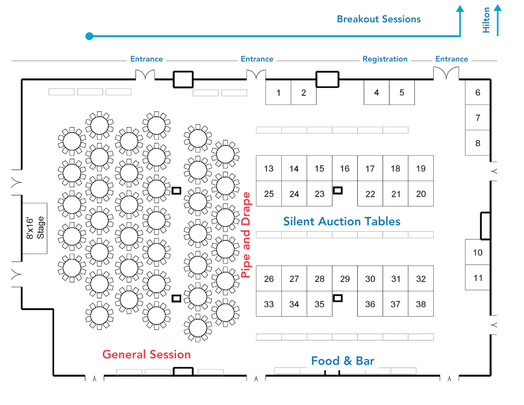 Exhibit Hall Layout