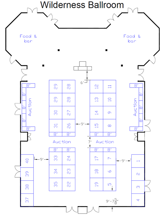 Exhibit Hall Layout