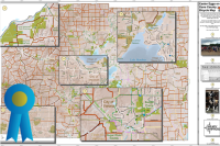 thumbnail of Dane County Bicycle Map poster