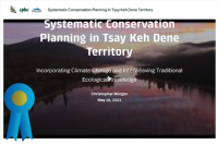 thumbnail of Systematic Conservation Planning in Tsay Keh Dene Territory