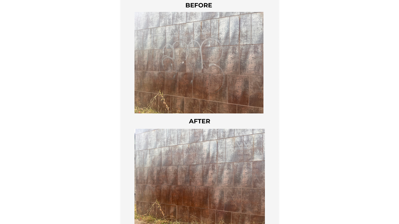 Tile Grafitti Removal