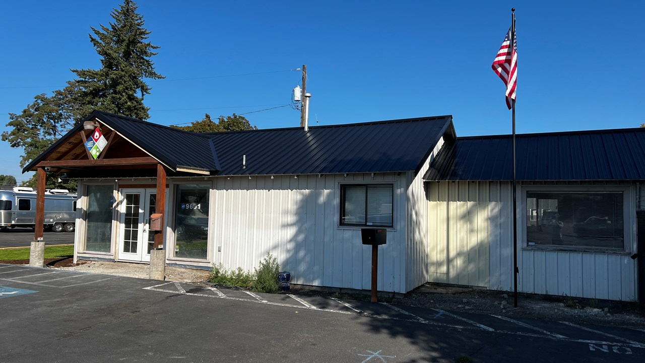 Spokane Fire and Water, metal roof repaint