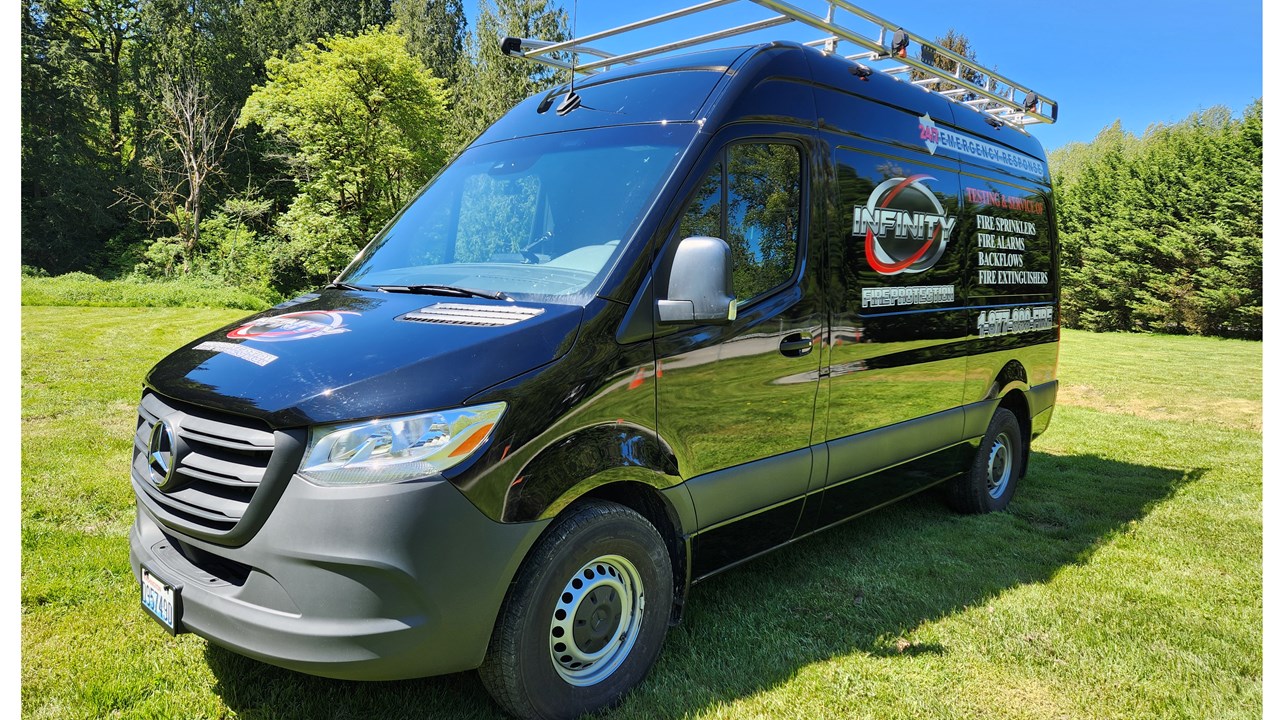 Infinity Fire Protection Van