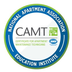 2026 Spring CAMT Class Sponsor - Certificate for Apartment Maintenance Technicians 