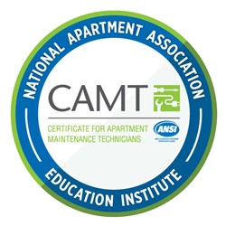 2025 EaWa CAMT Class Sponsorship- Certificate for Apartment Maintenance Technicians - Day 2