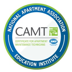 2025 EaWa CAMT Class Sponsorship- Certificate for Apartment Maintenance Technicians- Day 1