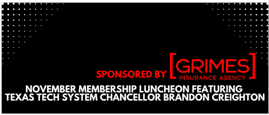 November Membership Luncheon sponsored by Grimes Insurance