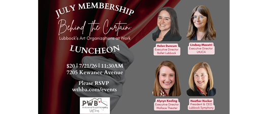 PWB July Membership Luncheon